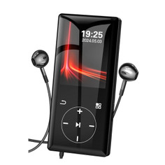 64GB MP3 Player with Bluetooth, Portable MP3 Music Player with HiFi Speaker with Voice Recorder, FM Radio, Touch Buttons product